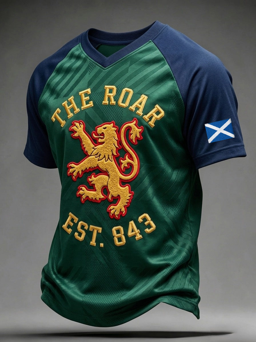 Men's UK Scotland Football Lover 2026 Printed T-shirt