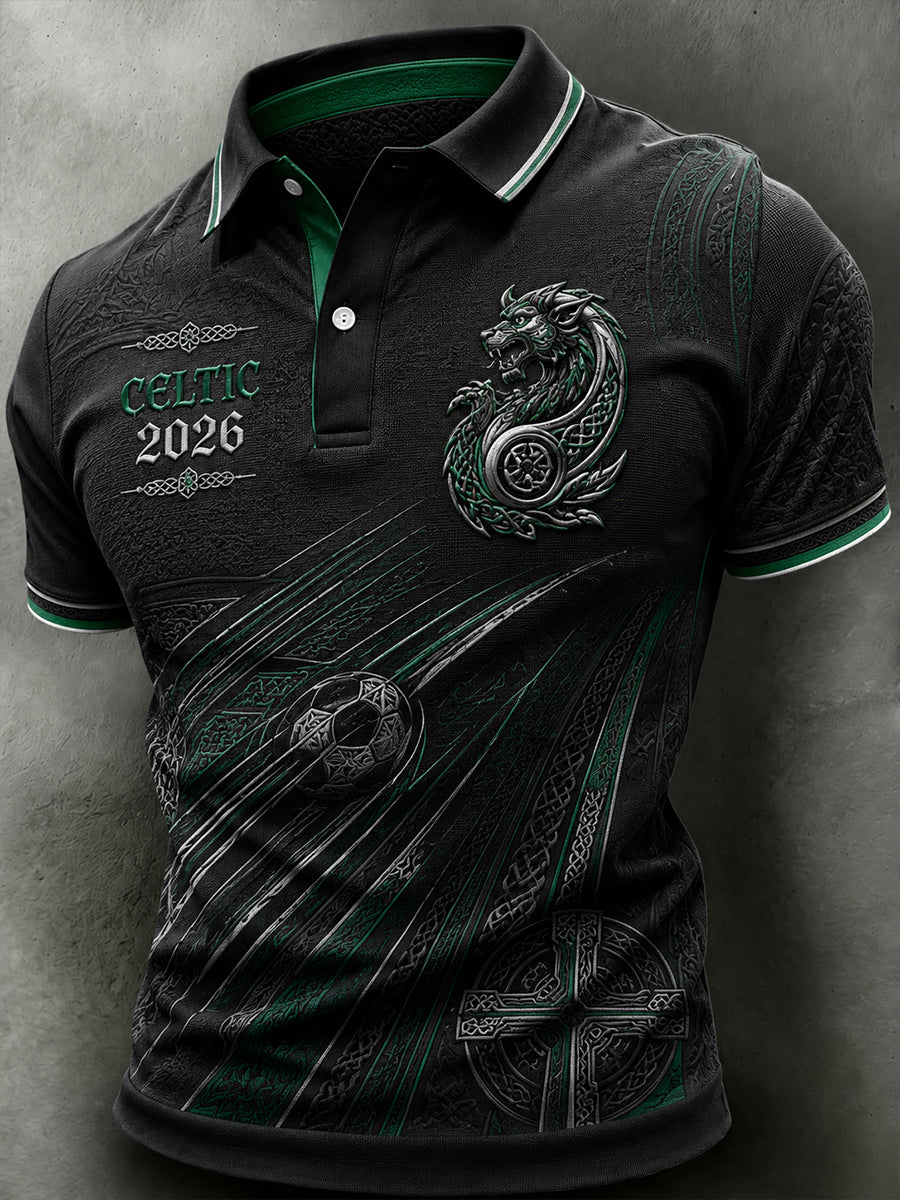 Men's Celtic Football Short Sleeve T-Shirt