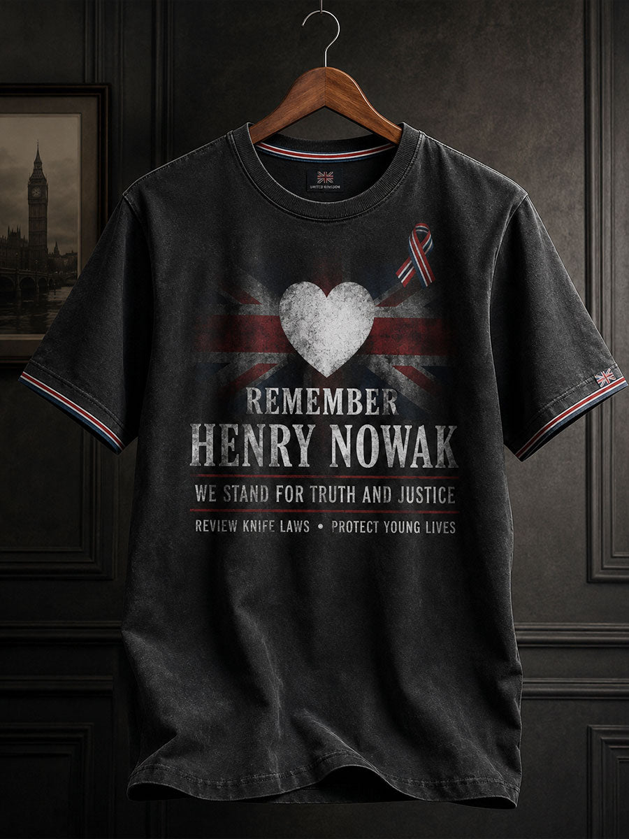 Men's Stand With Henry Printed T-shirt