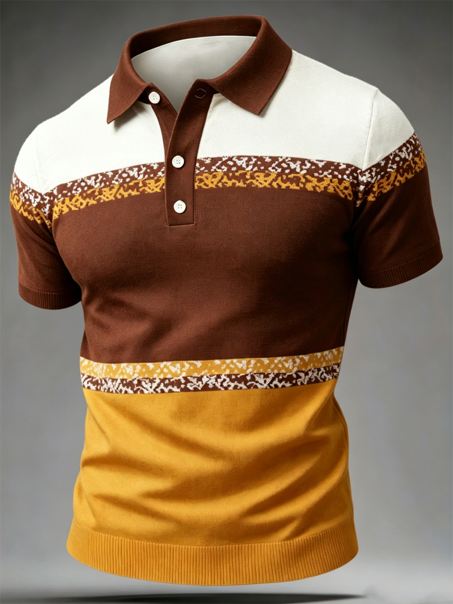 Men's Retro polo shirt