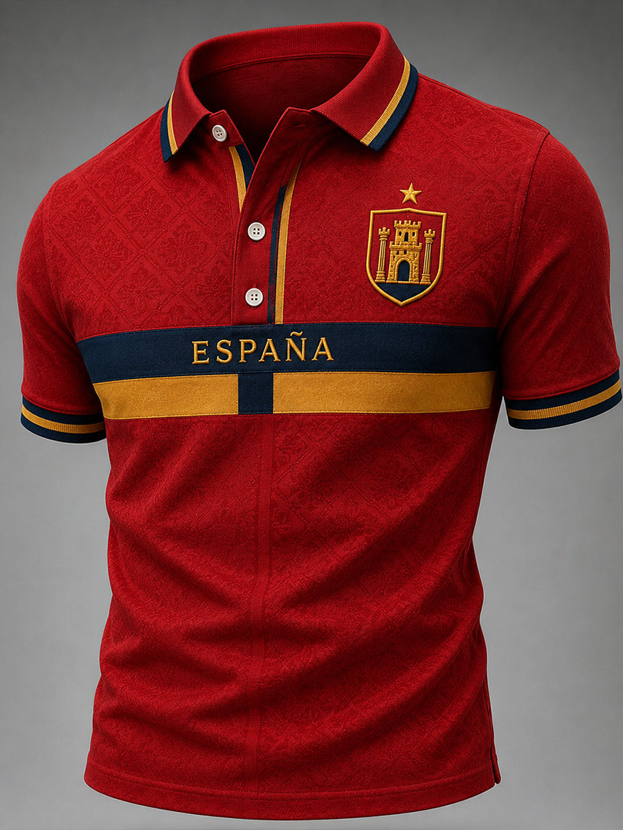 Men's Gift For Football Fans Print Casual Short Sleeve Top