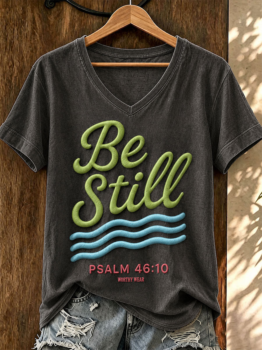 Women's Be Still Short Sleeve T-Shirt
