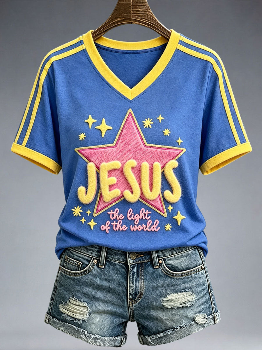Women's Jesus Is The Light Of The World T-shirt