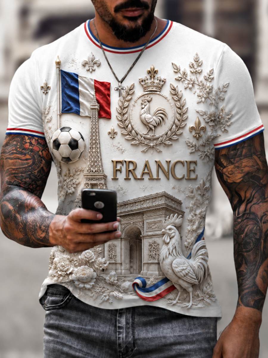 Men's short sleeves t-shirt