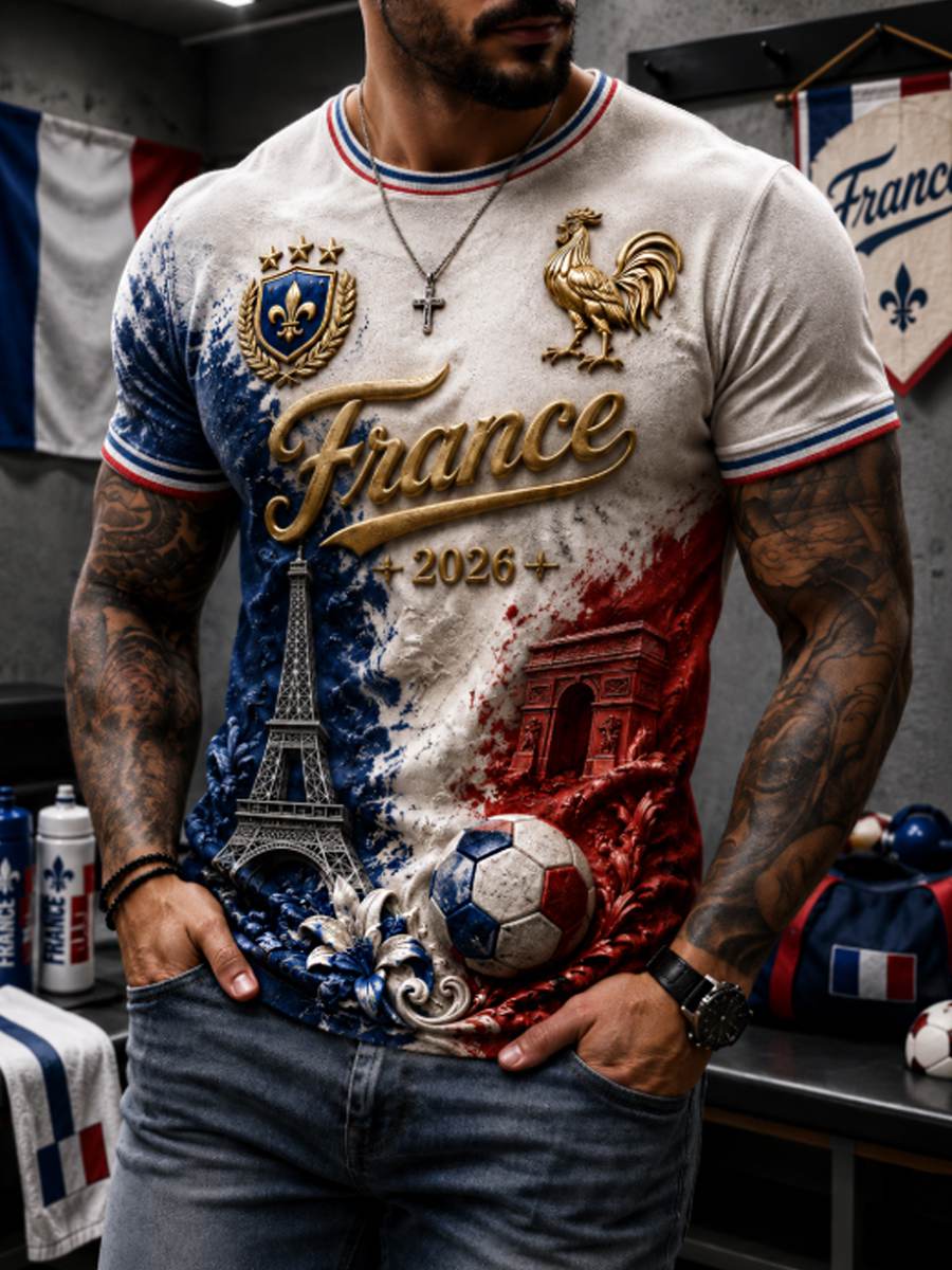 Men's short sleeves t-shirt
