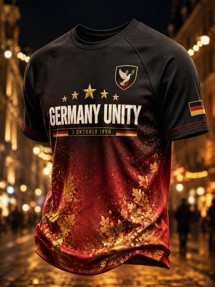 Men's Tag Der Deutschen Einheit Short Sleeve T-Shirt