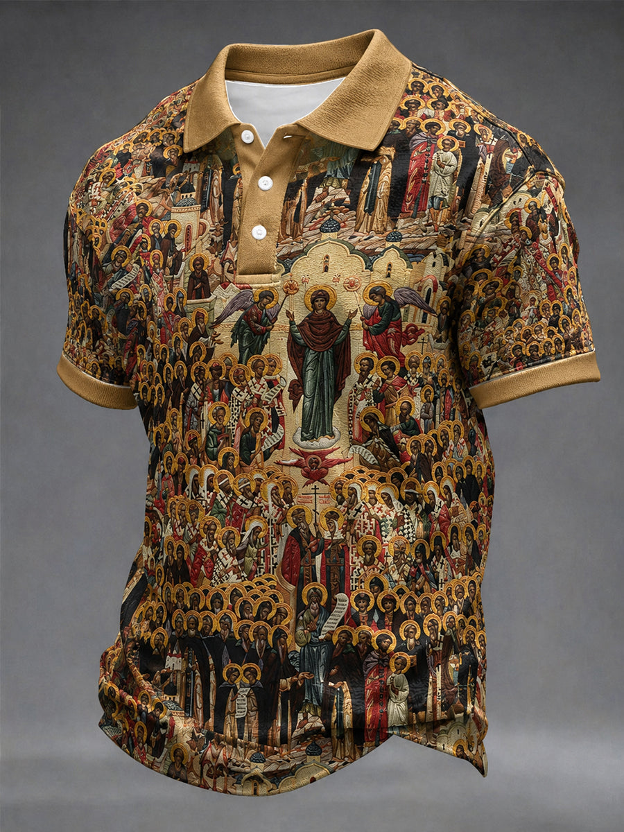 Men's Faith Print Casual Shirt