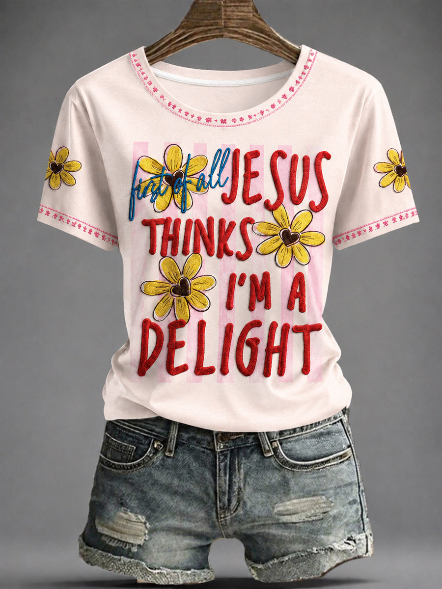 Women's Faith Printed T-shirt