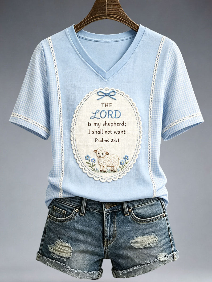 Women's The Lord Is My Shepherd T-Shirt