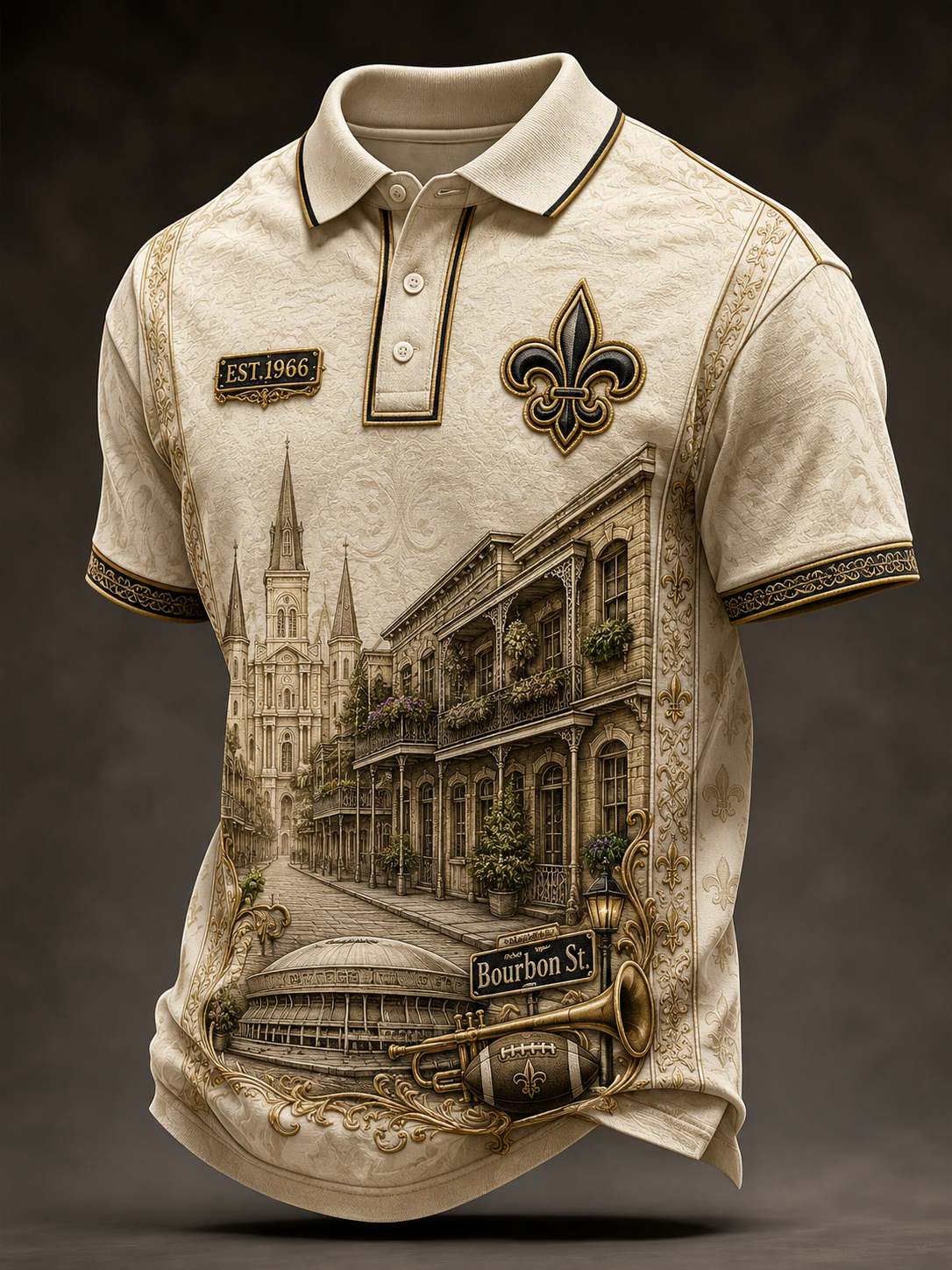 Men's New Orleans Saints Short Sleeve Shirt