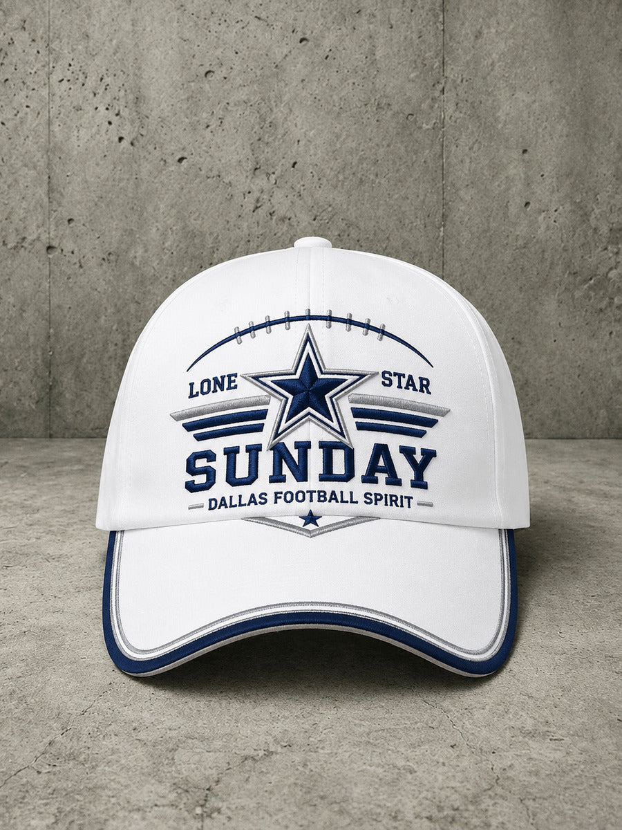 Unisex Rugby Dallas Cowboys Printed Baseball Hat