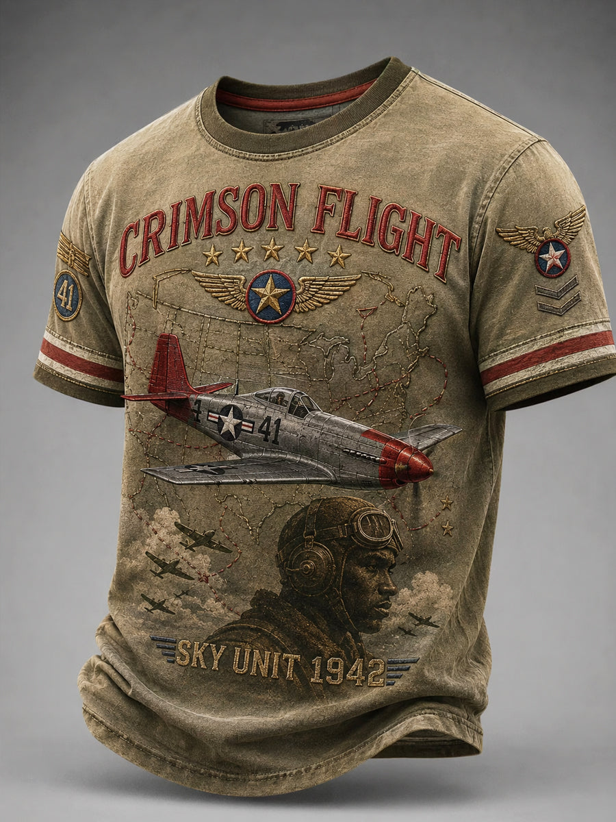 Men's Vintage Aviation T-Shirt