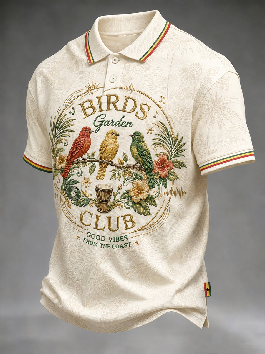 Men's Reggae Shirt Short Sleeve