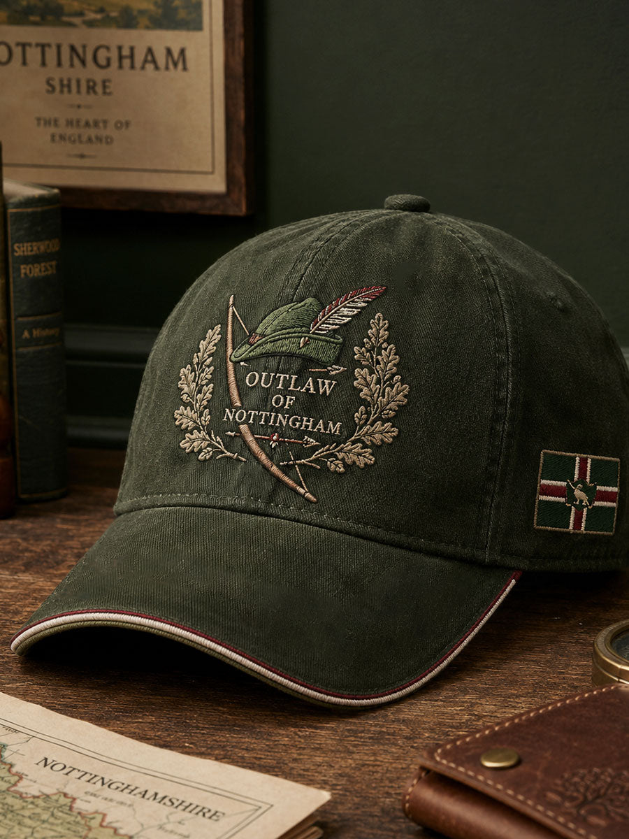 Unisex Outlaw of Nottingham Day Robin Hood Art Printed Hat