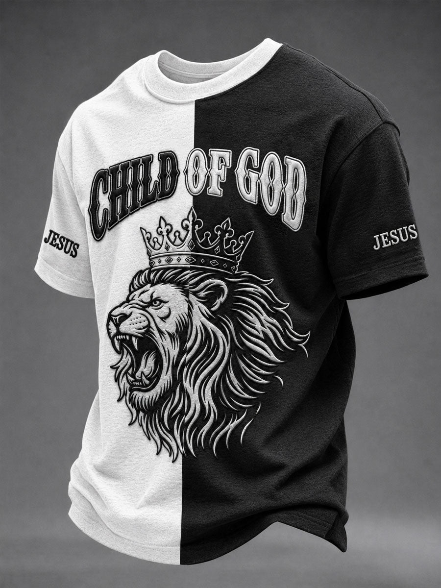 Men's Christian Child Of God Short Sleeve T-shirt
