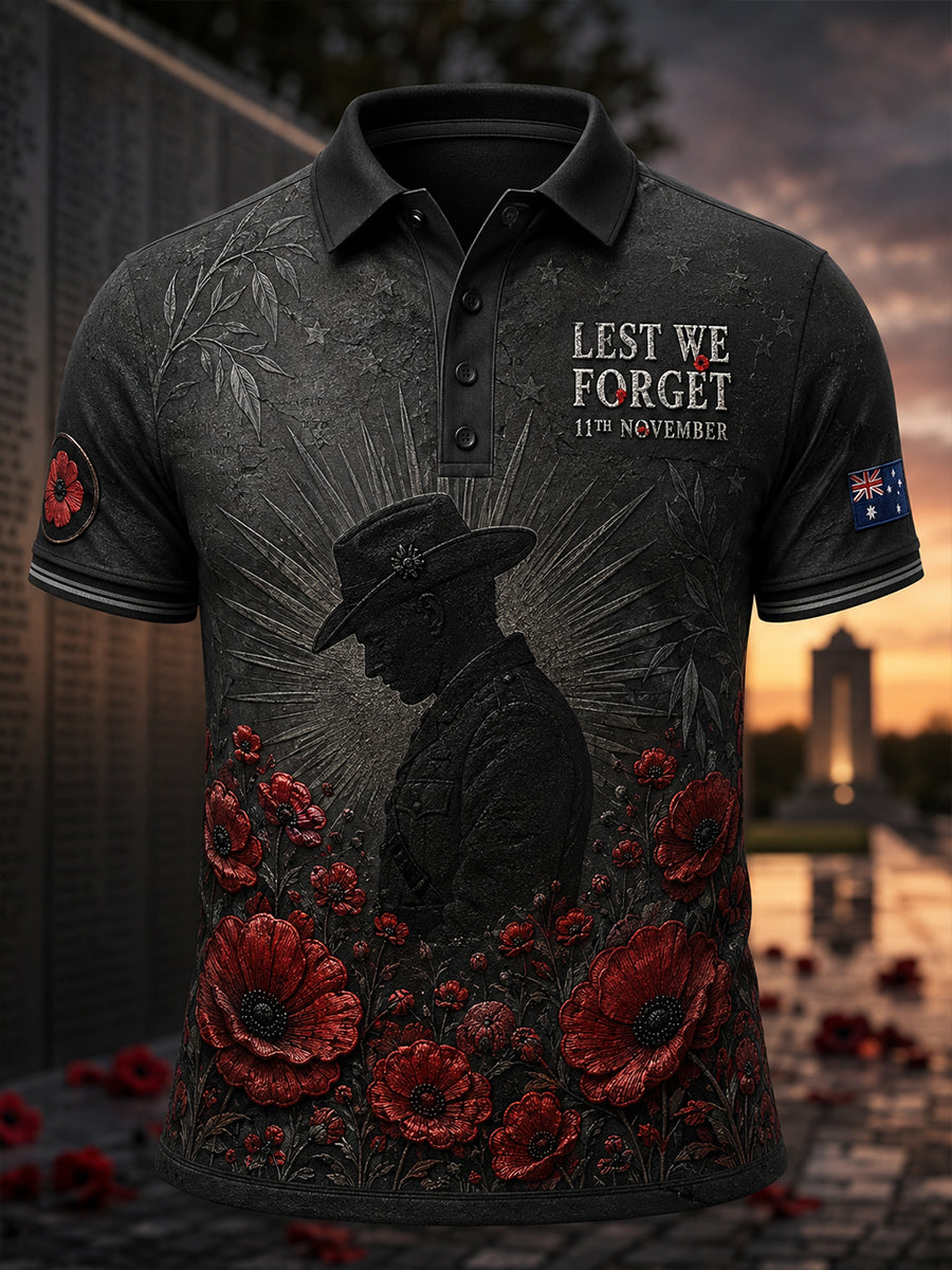 Men's Australian Veterans' Memorial Short Sleeve Shirt