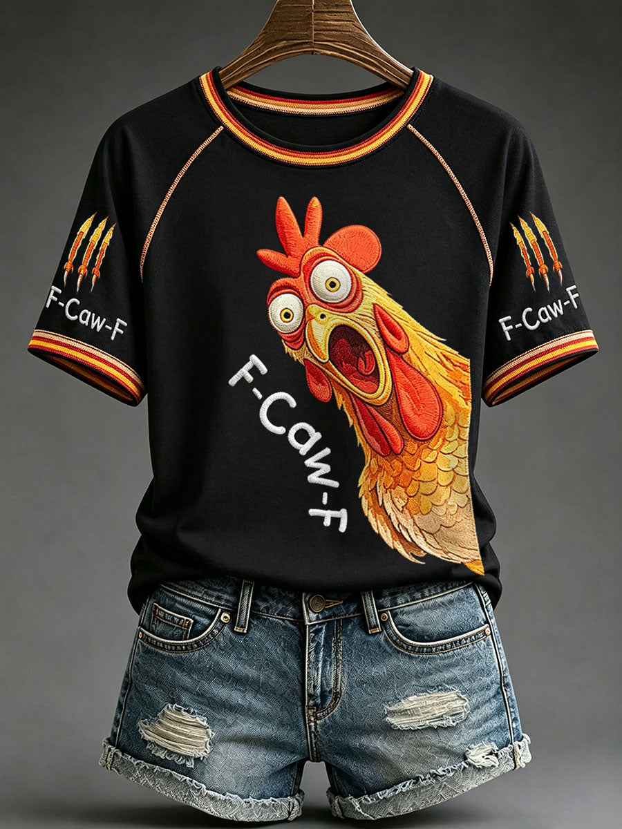 Women's 'F-CAW-F' Rooster T-Shirts