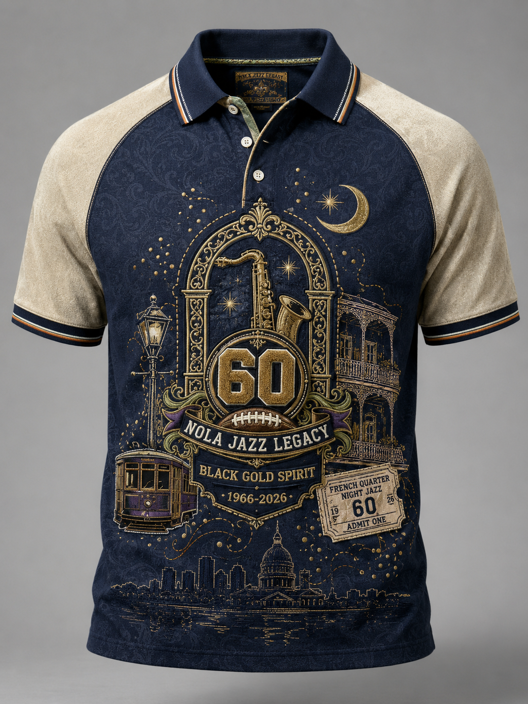 Men's New Orleans Saints Polo Shirt