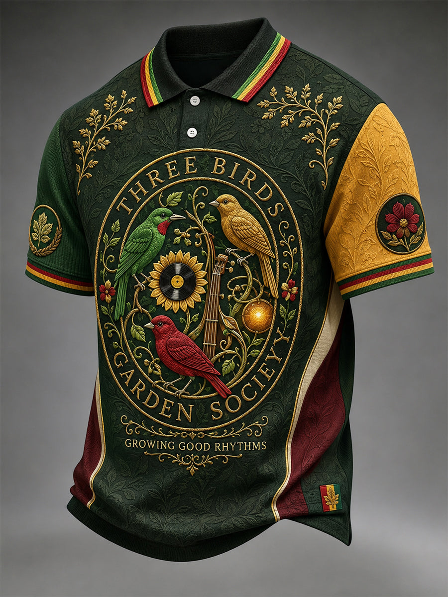 Men's Reggae Short Sleeves T-Shirt