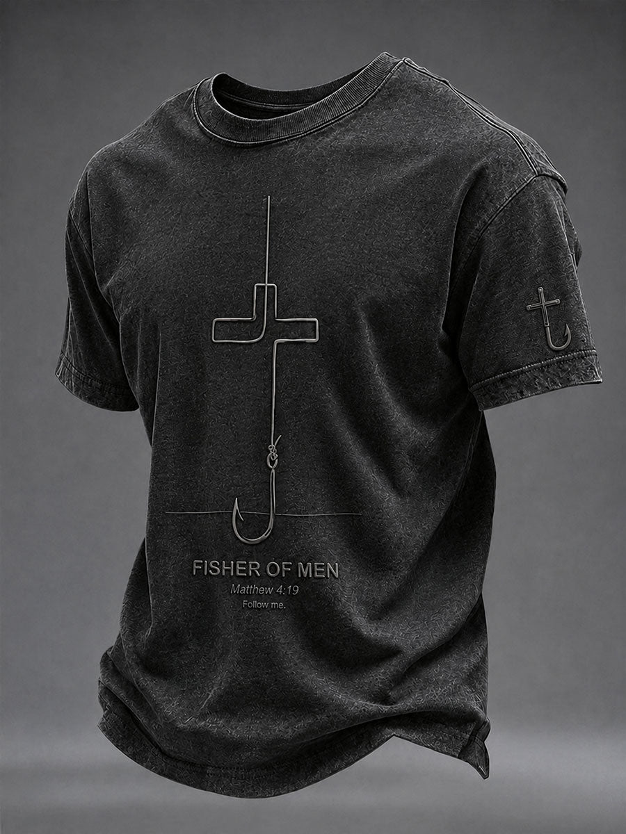 Men's Fisher Of Men Short Sleeves T-shirt