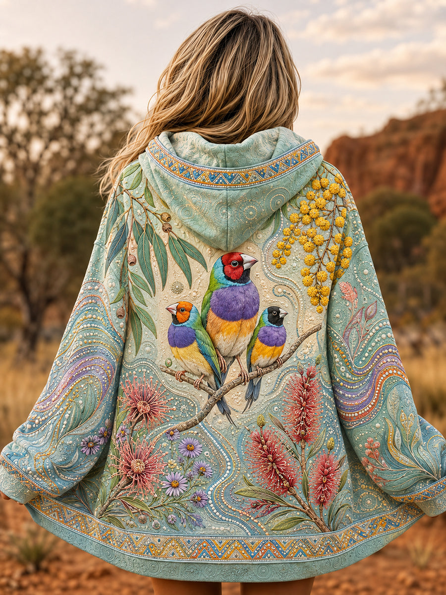 Women's Australia Animal Zip-Up Hoodie