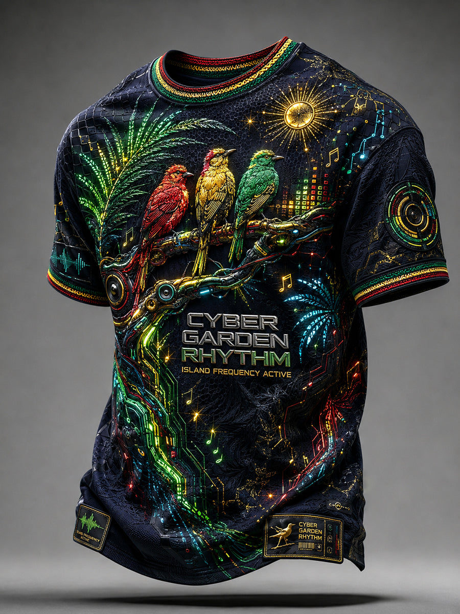Men's Reggae Short Sleeves T-Shirt