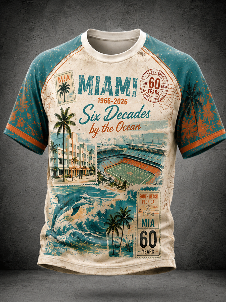 Men's Miami Dolphins Short Sleeve T-Shirt