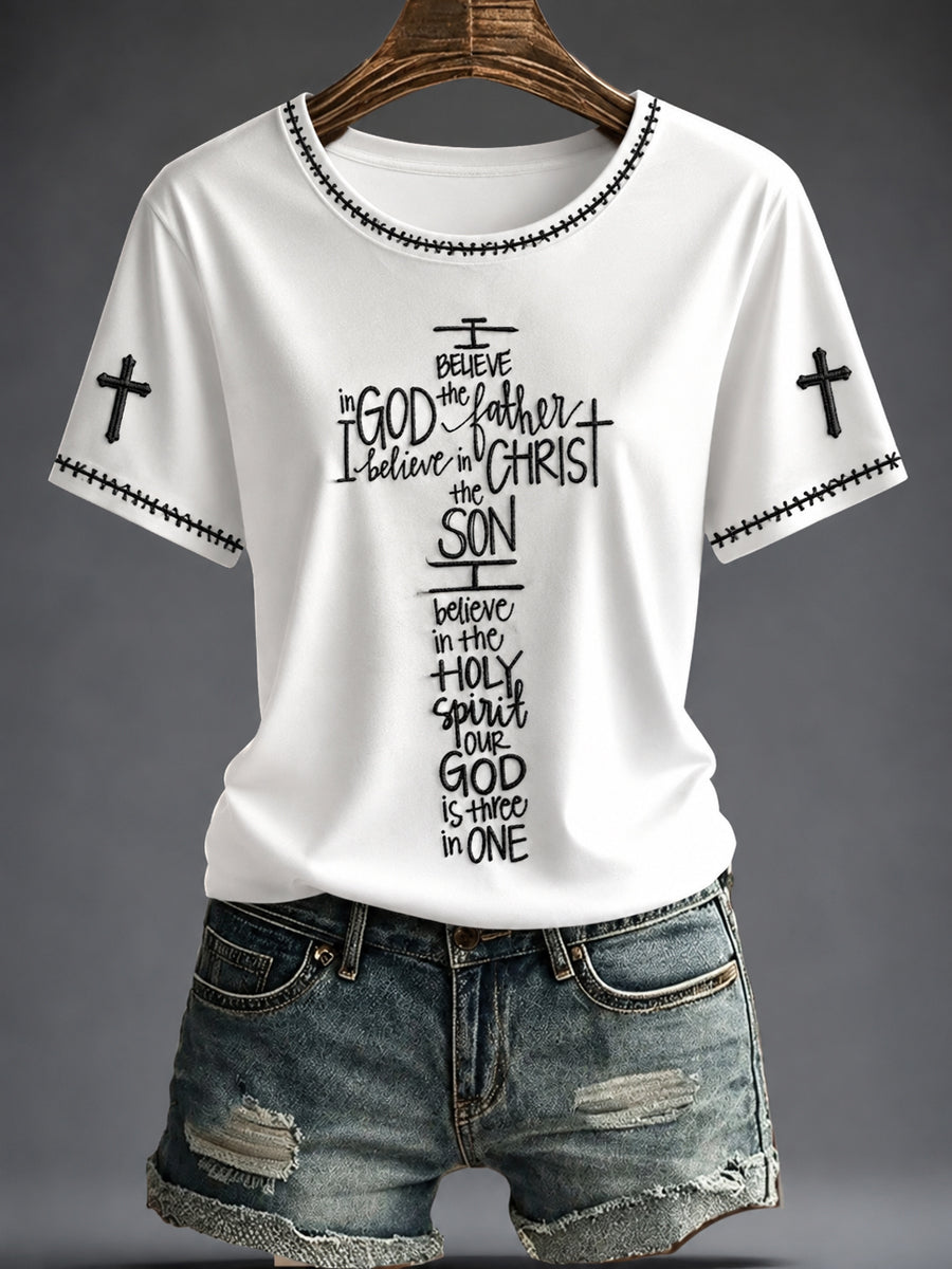 Women's Faith Printed T-shirt