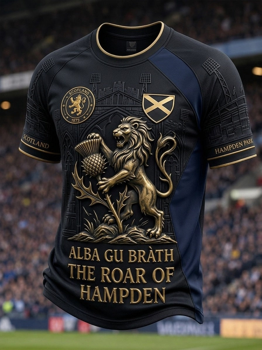 Men's Scotland Footabll Short Sleeve T-Shirt