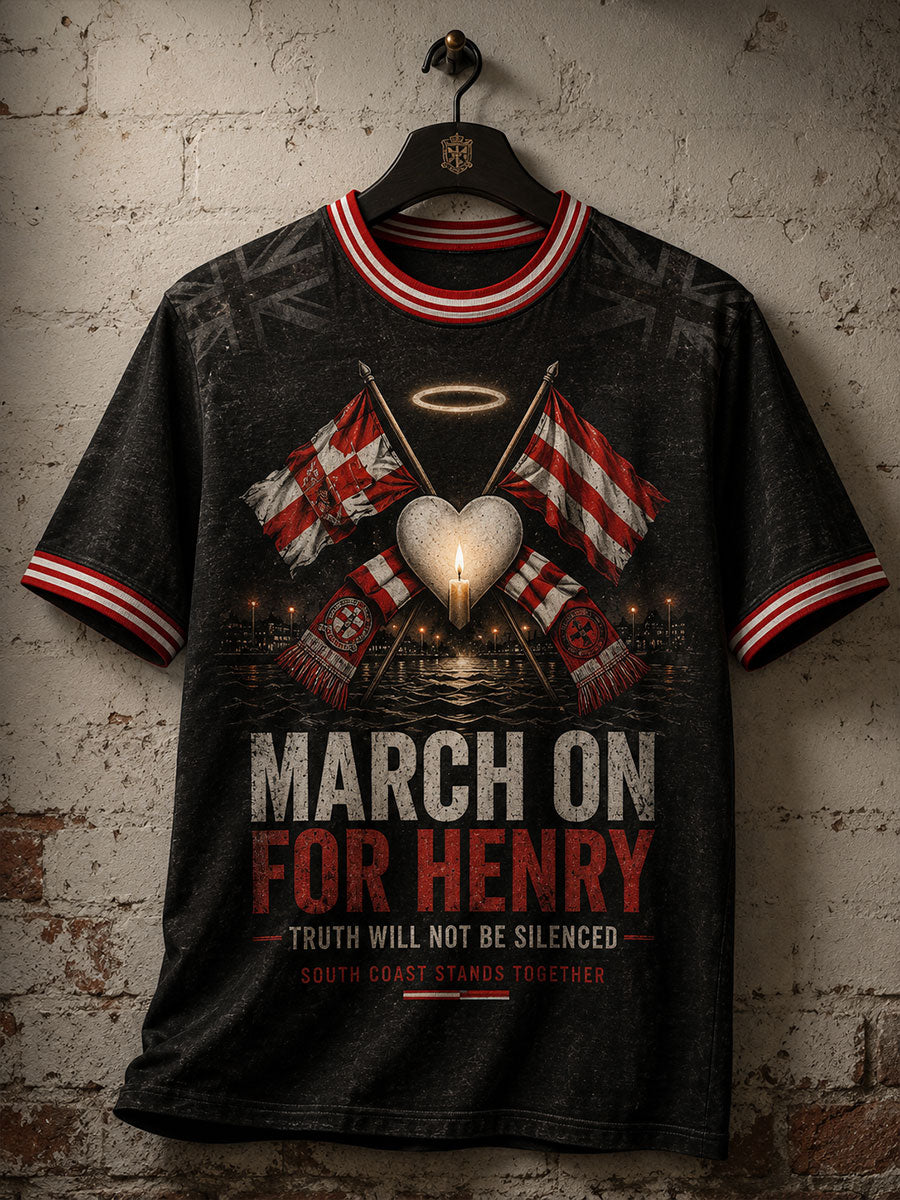 Men's Stand With Henry Printed T-shirt