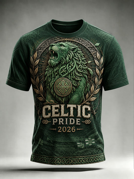 Men's Celtic Football Short Sleeve T-Shirt