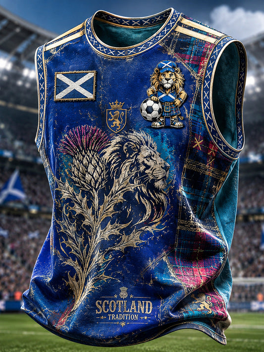 Men's Scotland Football Vests