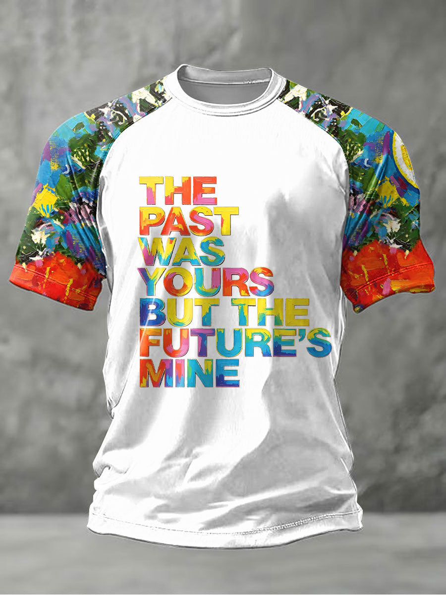 Men's Lemon Roses Music Lover Printed short sleeve t-shirt