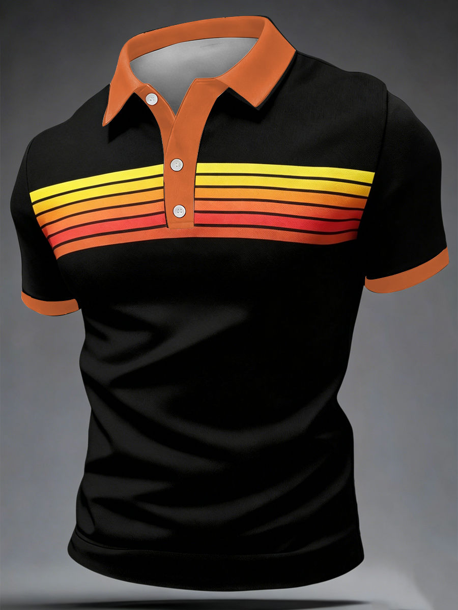 Men's Retro polo shirt