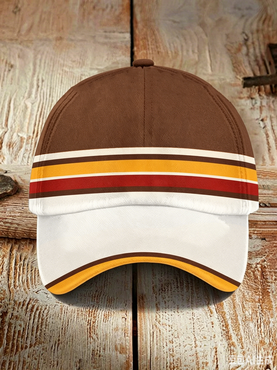 Unisex Retro Print Hat
