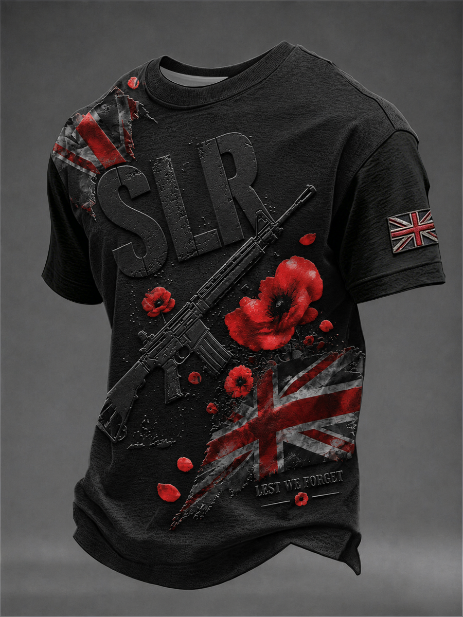 Men's SLR Printed short sleeves t-shirt