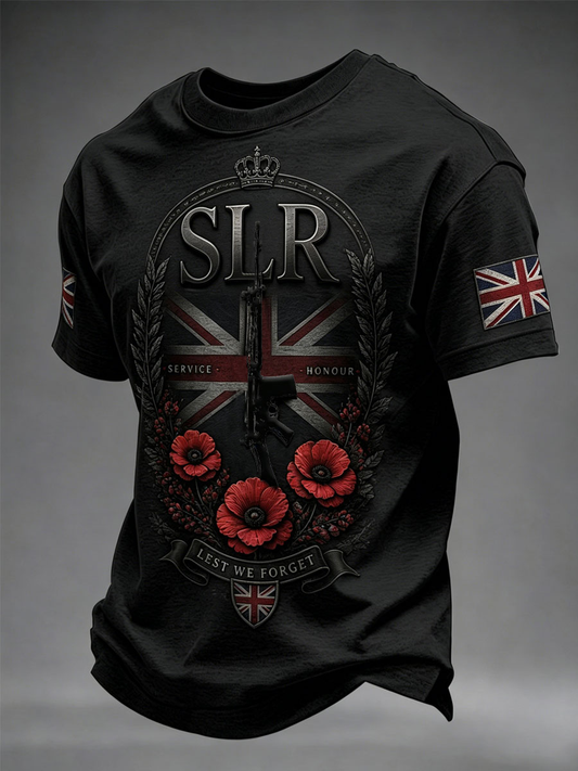 Men's SLR Printed short sleeves t-shirt