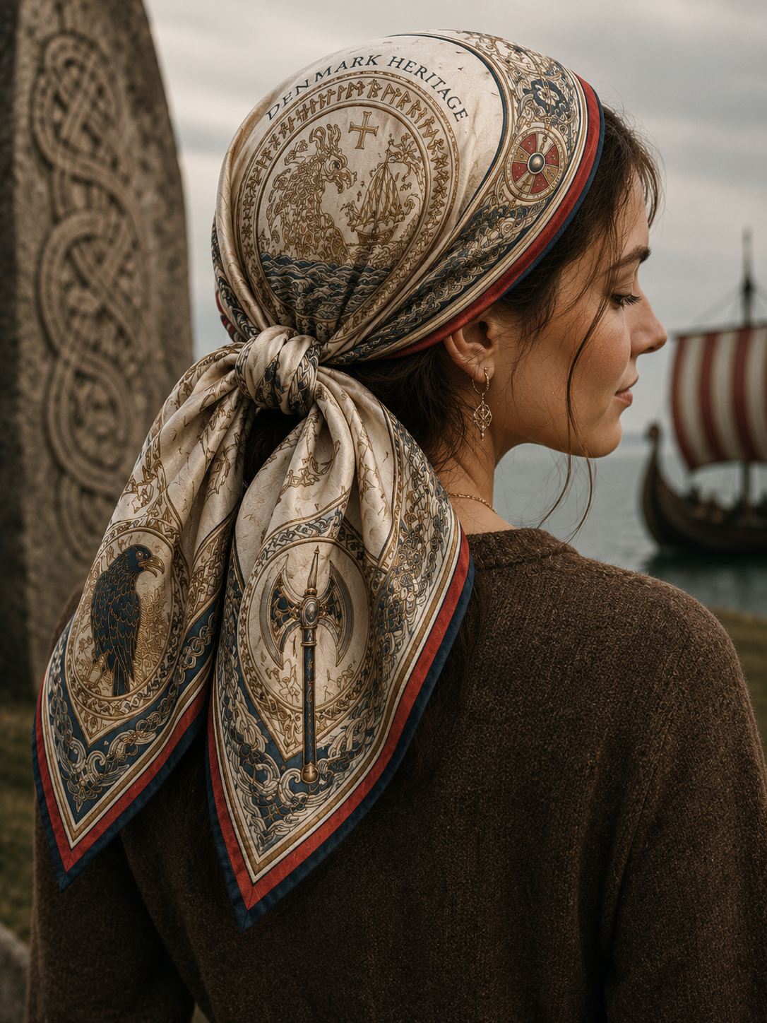 Danish Vikings Versatile Headscarf