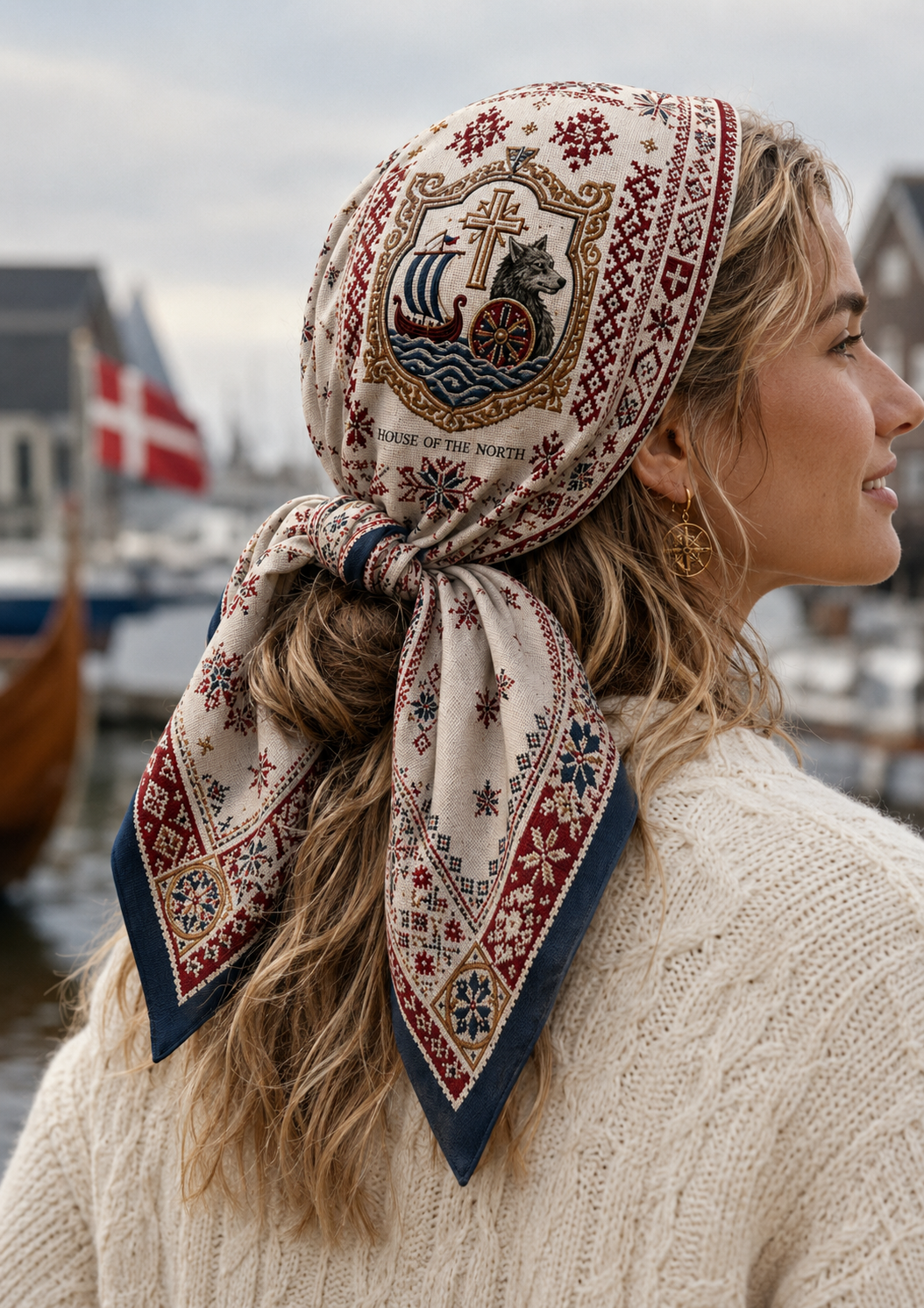Danish Vikings Versatile Headscarf