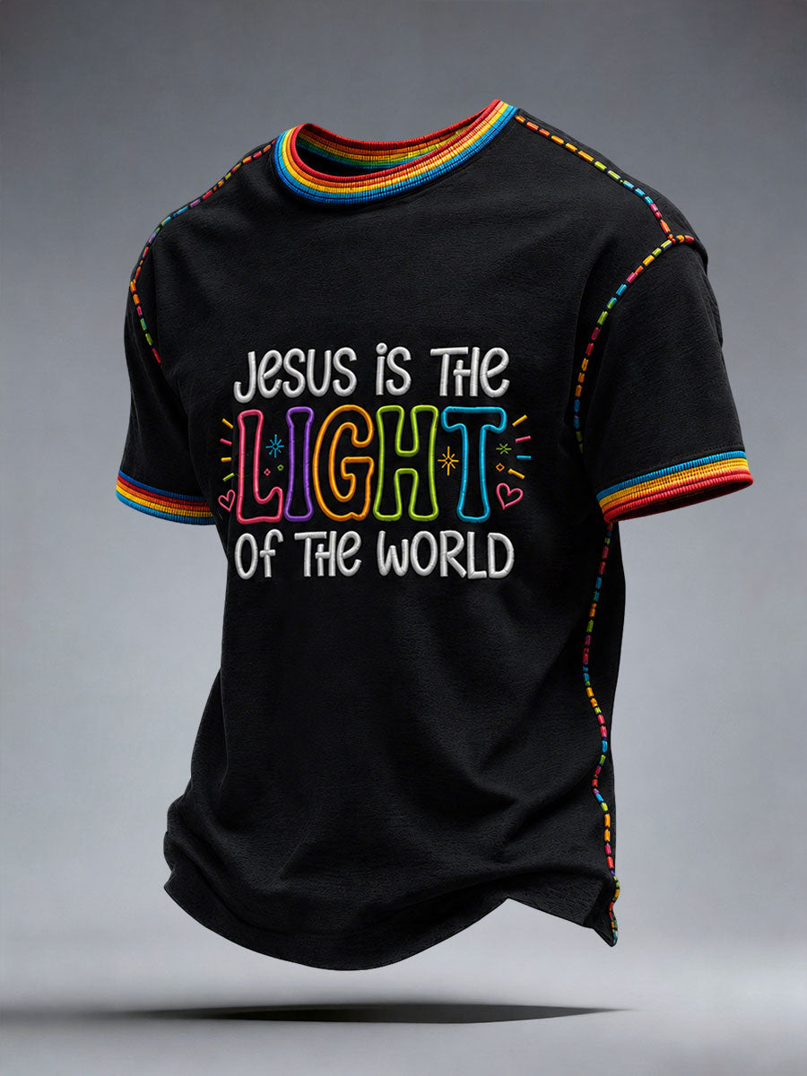 Men's Jesus Is The Light Of The World T-shirt