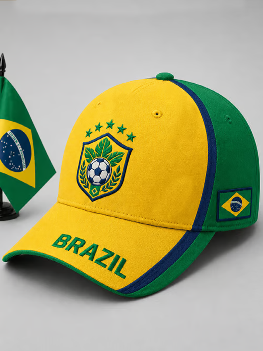 Unisex Brazil Printed Hat