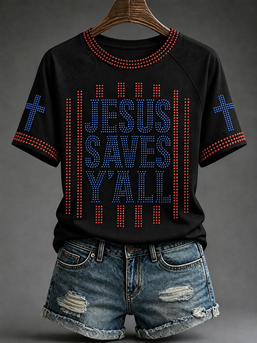 Women's 'Jesus Saves Y'all' T-Shirts