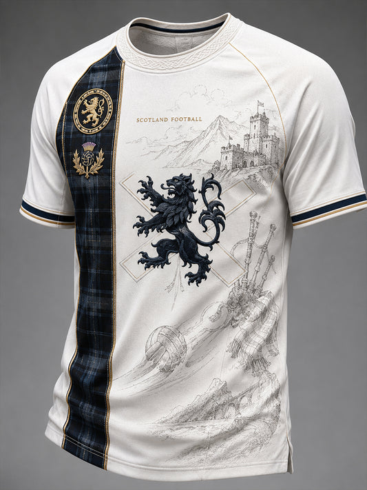 Men's Scotland Football Short Sleeves T-Shirt