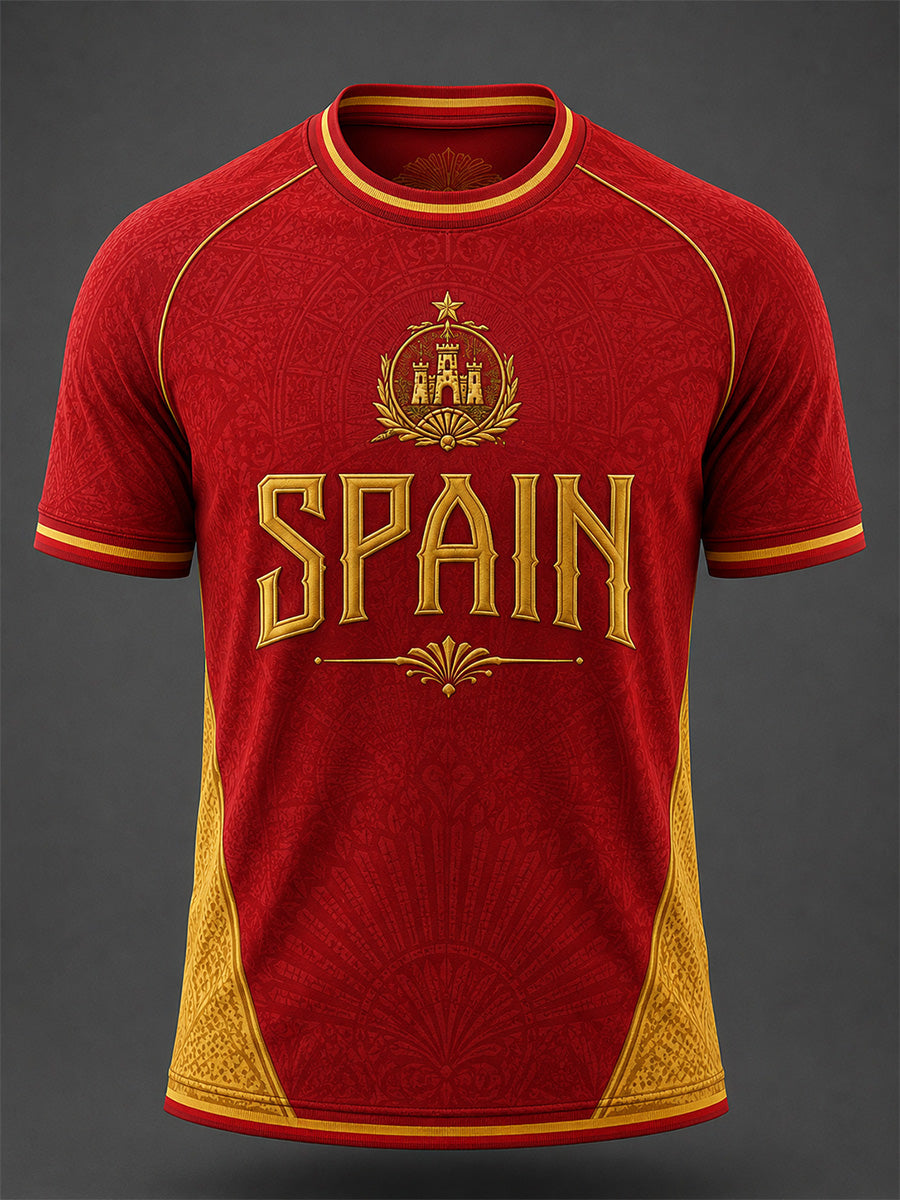Men's Gift For Football Fans Print Casual Tee