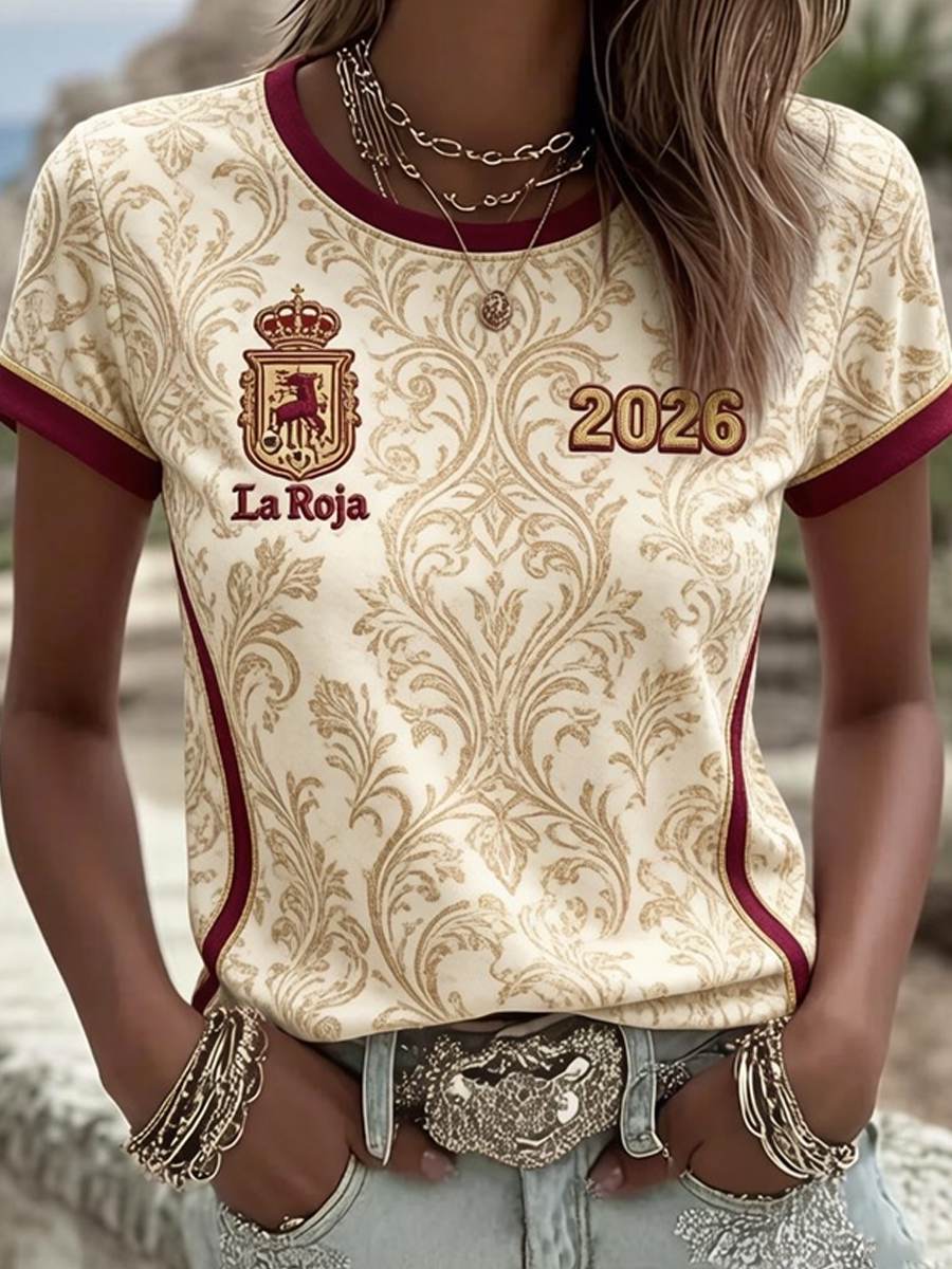 Women's short-sleeved T-shirt