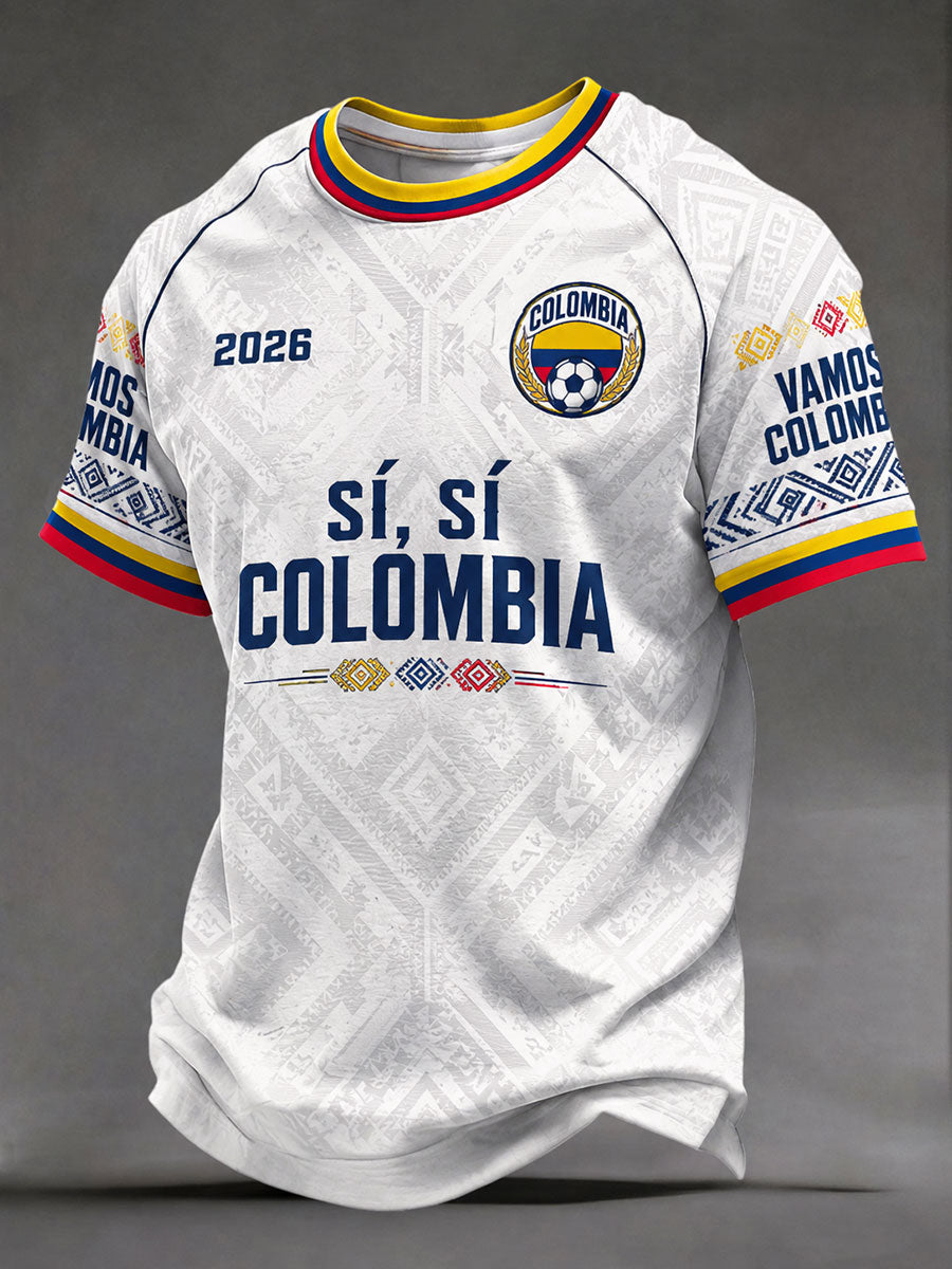 Men's Colombia Soccer T-Shirts