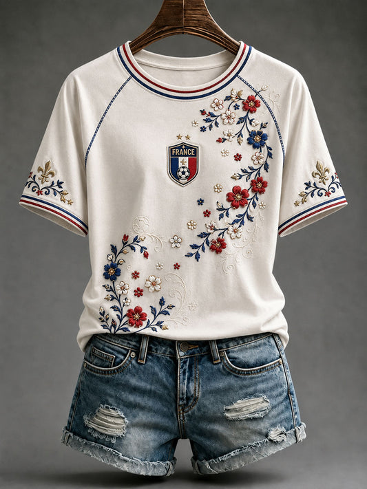 Women's  France Football T-shirt