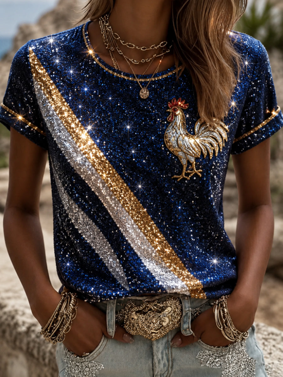 Women's short-sleeved T-shirt