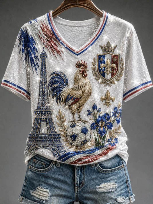 Women's short-sleeved T-shirt