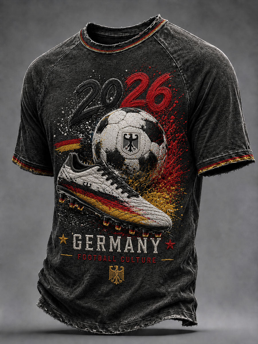 Men's Germany Football Short Sleeve T-shirt